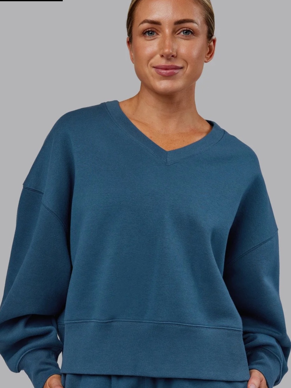 LSKD MVP V Neck Oversized Sweater